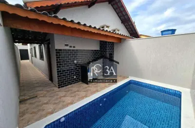 Casa com 2 dormitórios à venda, 65 m² por r$ 359.900 - nova itanhaém - interior - itanhaém/sp