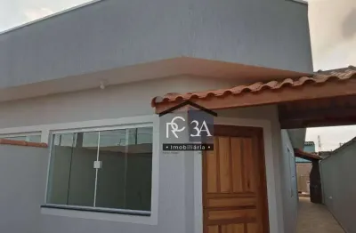 Casa com 2 dormitórios à venda, 60 m² por r$ 290.000 - estância balneária tupy - itanhaém/sp