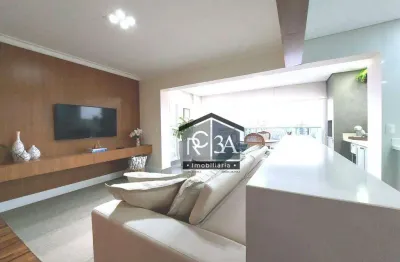 Apartamento para vender com 118m², varanda goumet com churrasqueira carvão. Rua Vale Formoso, Tatuapé - São Paulo/SP