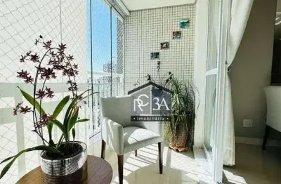 Apartamento com 3 dormitórios à venda, 93 m², mobiliado, 3 vagas - tatuapé - são paulo/sp