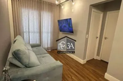 Apartamento a venda no tatuapé com 50 m², 2 dormitórios, 2 vagas, lazer.