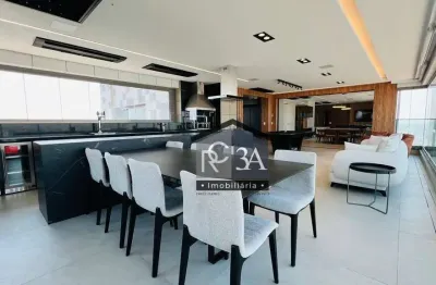 Apartamento alto padrão mobiliado e decorado para locação no tatuapé são paulo-sp.