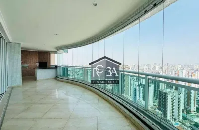 Apartamento edifício katherine jardim anália franco com 4 dormitórios, 5 vagas, lazer completo.