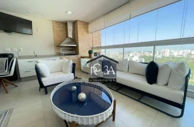 Apartamento para alugar, 180 m² por r$ 21.000,00/mês - jardim anália franco - são paulo/sp