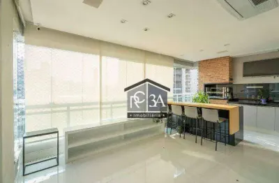 Apartamento de alto padrão com 3 dormitórios à venda, 171 m² por r$ 3.500.000 - tatuapé - são paulo/sp