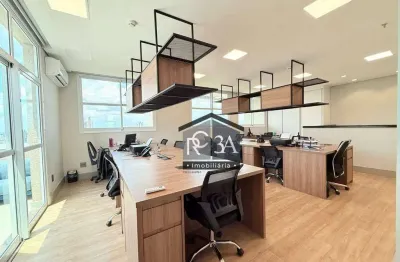 Sala comercial com 4 salas para alugar na Rua Nestor de Barros, 117, Tatuapé, São Paulo