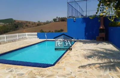 Chácara com 3 dormitórios à venda, 4000 m² por r$ 700.000,00 - centro - santa branca/sp
