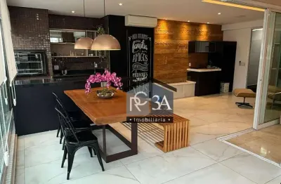 Apartamento com 3 dormitórios, 218 m² - venda por r$ 3.500.000,00 ou aluguel por r$ 18.360,00/mês - tatuapé - são paulo/sp