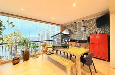 Apartamento com 3 dormitórios à venda, 192 m² - tatuapé - são paulo/sp