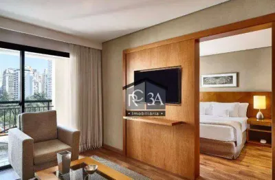 Apartamento com 1 dormitório à venda, 62 m² - jardins - são paulo/sp