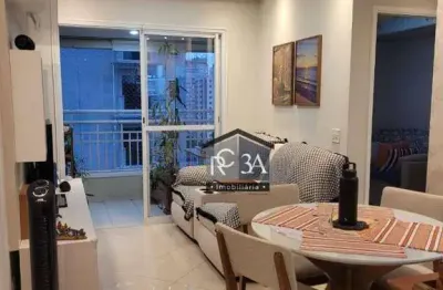 Apartamento com 2 dormitórios para alugar, 53 m²  - tatuapé - são paulo/sp
