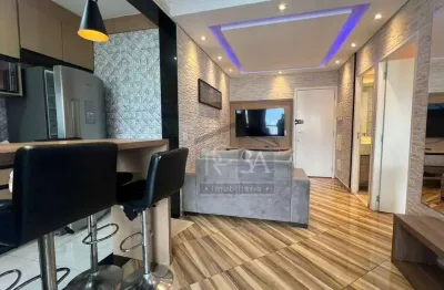 Apartamento com 1 dormitório, 52 m² - venda por r$ 700.000,00 ou aluguel por r$ 5.120,00/mês - jardim anália franco - são paulo/sp