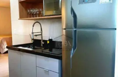 Apartamento com 1 dormitório, 34 m² - venda por r$ 500.000 ou aluguel por r$ 3.480/mês - tatuapé - são paulo/sp