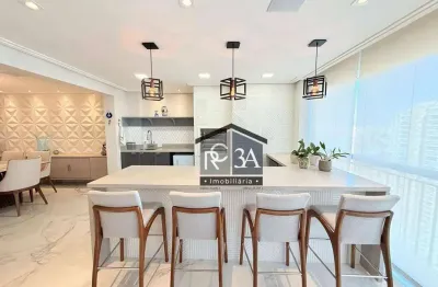 Apartamento com 3 dormitórios, 202 m² - venda por r$ 3.490.000,00 ou aluguel por r$ 28.001,82/mês - jardim anália franco - são paulo/sp