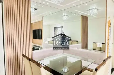 Apartamento com 3 dormitórios, 1 suíte à venda, 76 m², 3 vagas com varanda gourmet - anália franco - são paulo/sp