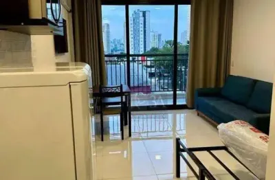 Apartamento com 1 dormitório para alugar, 32 m²  - tatuapé - são paulo/sp