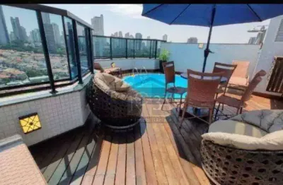 Cobertura com 3 dormitórios à venda, 180 m² - tatuapé - são paulo/sp