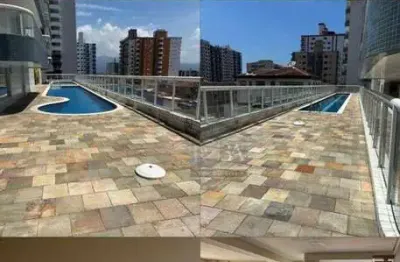 Apartamento com 2 dormitórios à venda, 100 m² - vila assunção - praia grande/sp
