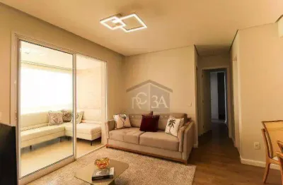 Apartamento com 2 dormitórios, 76 m² - venda por r$ 950.000,00 ou aluguel por r$ 6.420,00/mês - jardim anália franco - são paulo/sp