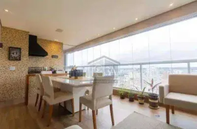 Apartamento com 3 dormitórios para alugar, 119 m²  - vila carrão - são paulo/sp