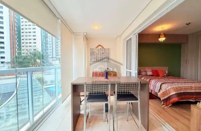 Apartamento com 1 dormitório à venda, 52 m² por r$ 750.000,00 - jardim anália franco - são paulo/sp