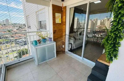 Apartamento para venda, com  60m², 2 dormitórios, sendo 1 suíte, 2 vagas, tatuapé-sp