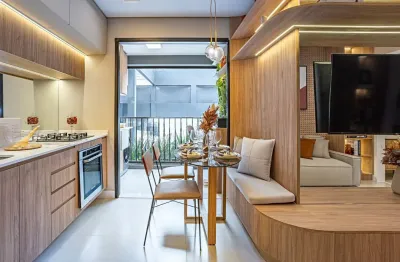 Apartamento 2 dormitórios com varanda na lapa com lazer total