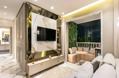 Apartamento 2 dorms (1 suíte) + varanda gourmet e vaga  na cursino