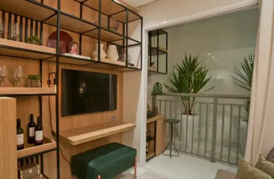 Apartamento à venda 1 quarto com varanda no campo belo com lazer completo