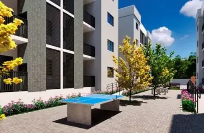 Apartamento com 2 dormitórios na planta com entrada de 7% no bairro gravatá em navegantes/sc