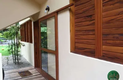 Casa em condomínio fechado com 4 quartos à venda na praia do itamambuca, ubatuba  por r$ 3.100.000