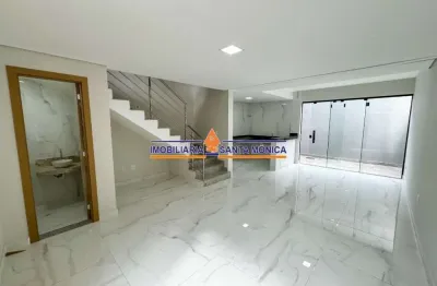 Casa com 3 quartos à venda na santa mônica, belo horizonte  por r$ 659.900
