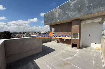Cobertura com 2 quartos à venda na santa mônica, belo horizonte  por r$ 599.000