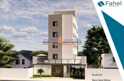 Apartamento com 2 quartos à venda na santa mônica, belo horizonte  por r$ 329.000