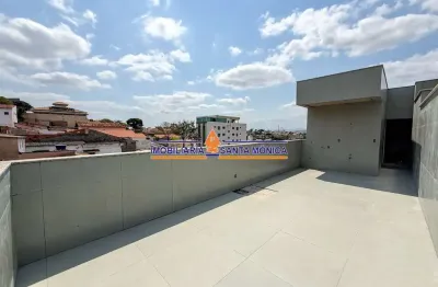 Cobertura com 3 quartos à venda na santa mônica, belo horizonte  por r$ 590.000