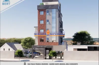 Apartamento com 2 quartos à venda na santa branca, belo horizonte  por r$ 483.000