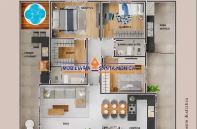 Apartamento com 3 quartos à venda em itapoã, belo horizonte  por r$ 1.285.000