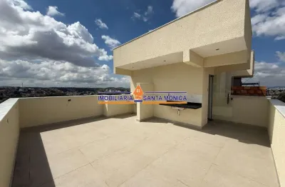Cobertura com 2 quartos à venda em são joão batista, belo horizonte  por r$ 395.000