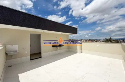 Cobertura com 2 quartos à venda em copacabana, belo horizonte  por r$ 425.000