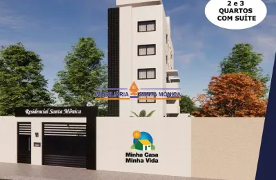 Apartamento com 2 quartos à venda na santa mônica, belo horizonte  por r$ 409.900