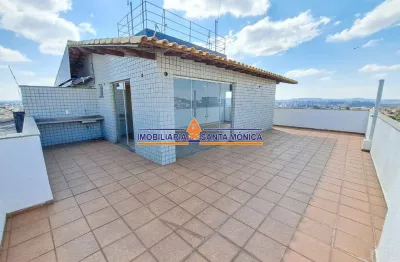 Cobertura com 3 quartos à venda no heliópolis, belo horizonte  por r$ 750.000