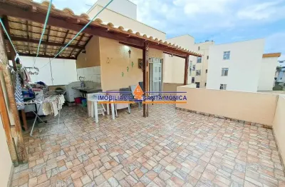 Cobertura com 4 quartos à venda na santa mônica, belo horizonte  por r$ 499.000