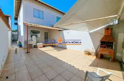 Casa com 3 quartos à venda na santa mônica, belo horizonte  por r$ 699.000