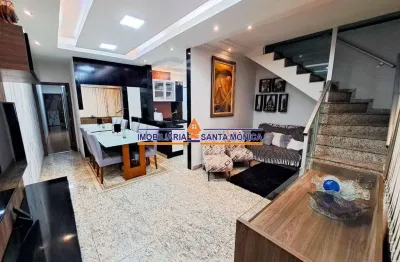 Casa com 3 quartos à venda na santa mônica, belo horizonte  por r$ 870.000