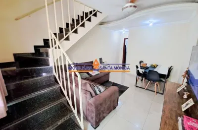 Casa em condomínio fechado com 2 quartos à venda no jardim dos comerciários (venda nova), belo horizonte  por r$ 277.000