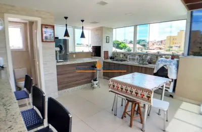Cobertura com 3 quartos à venda na santa mônica, belo horizonte  por r$ 800.000
