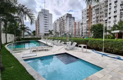 Caminhos da barra, 2 quartos com varanda e vaga. lazer completo em jacarepaguá