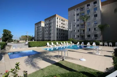 Vert vita, 2 quartos e sol da manhã. 1 vaga. lazer completo e portaria. taquara.