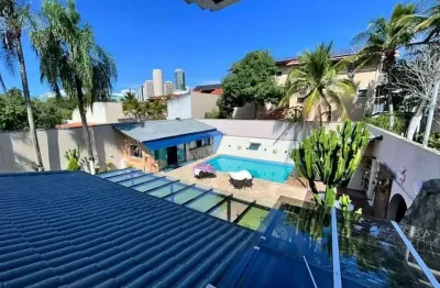 Mansão com 7 quartos, 4 vagas, piscina e área gourmet. colocado na américas.