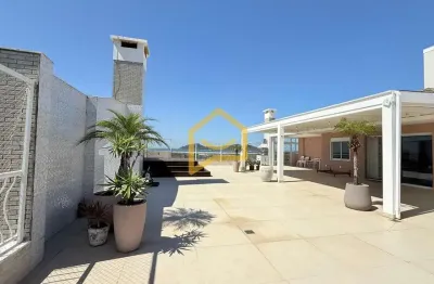 Cobertura com 3 quartos para alugar na avenida campeche, 1157, campeche, florianópolis, 360 m2 por r$ 16.000
